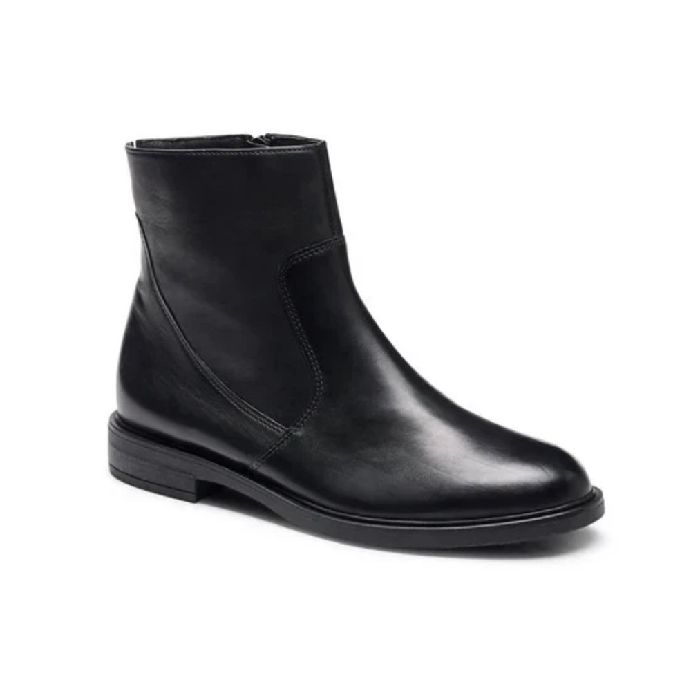 PAUL GREEN women Rook Boot Black
Leather Ankle Women's $535 UK 5.5 US 8 NEW